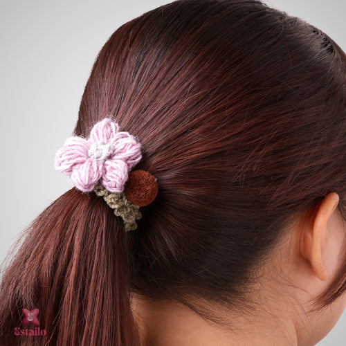 Blossom Loop Scrunchie
