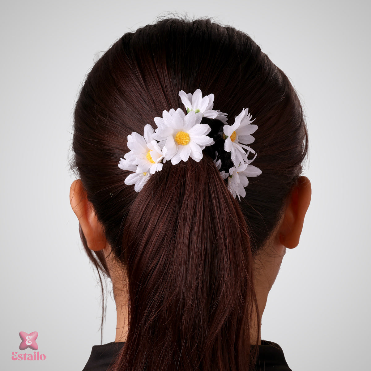 Bohemian Flower Hair Tie