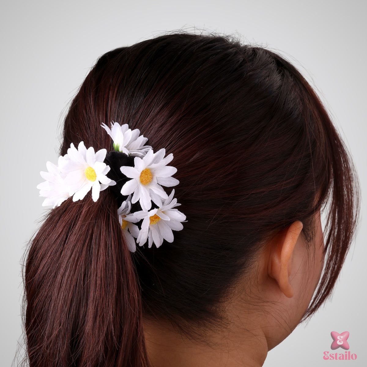 Bohemian Flower Hair Tie