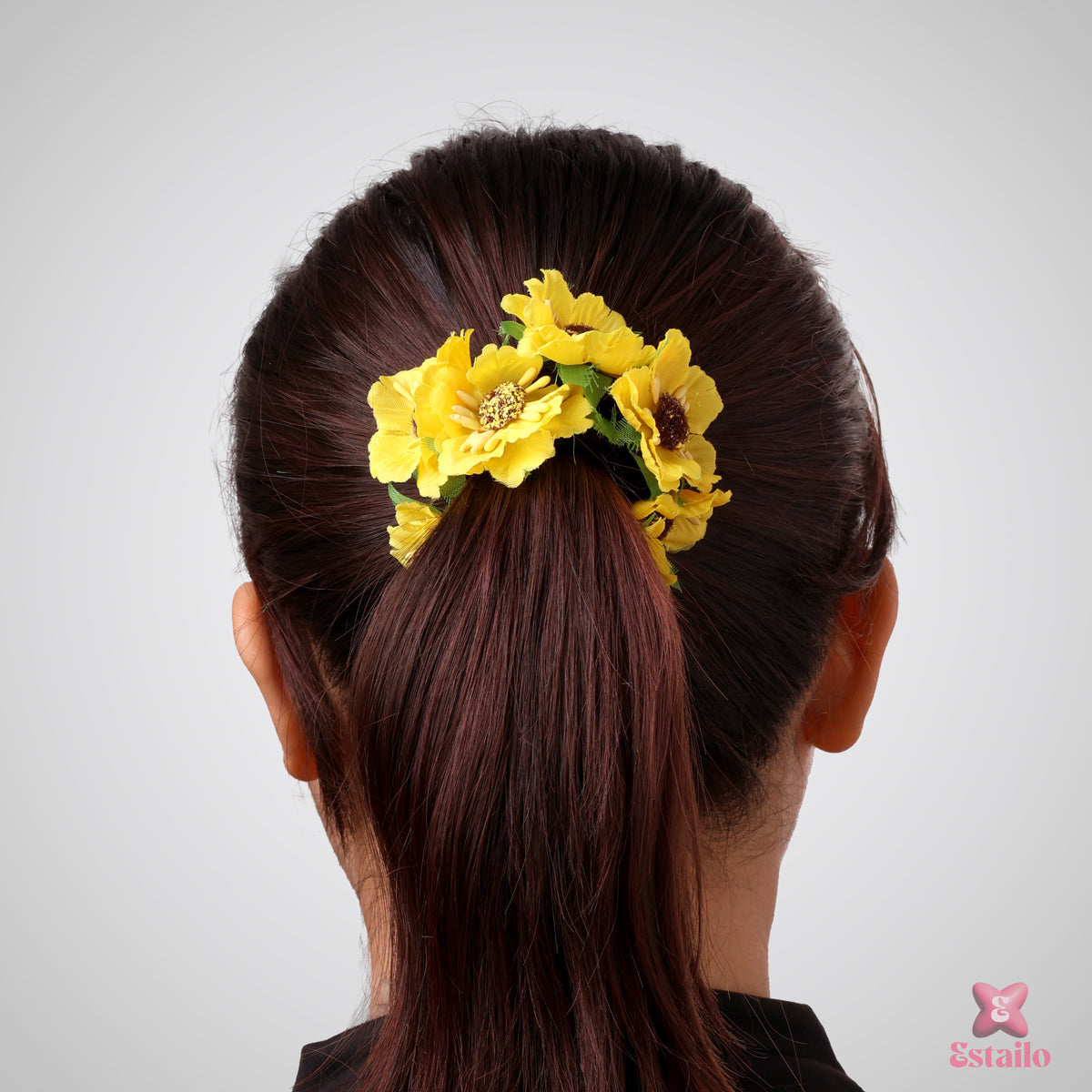 Summer Daisy Hair Tie