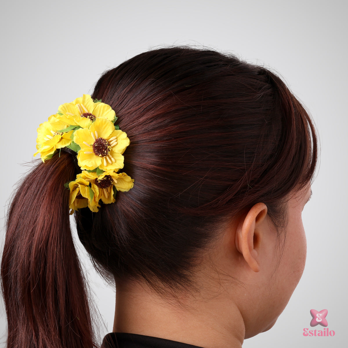 Summer Daisy Hair Tie