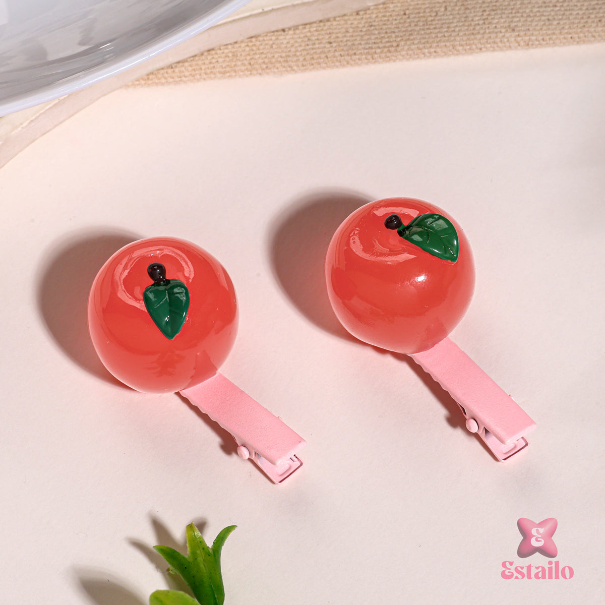 Delightful Fruit Hair Clips
