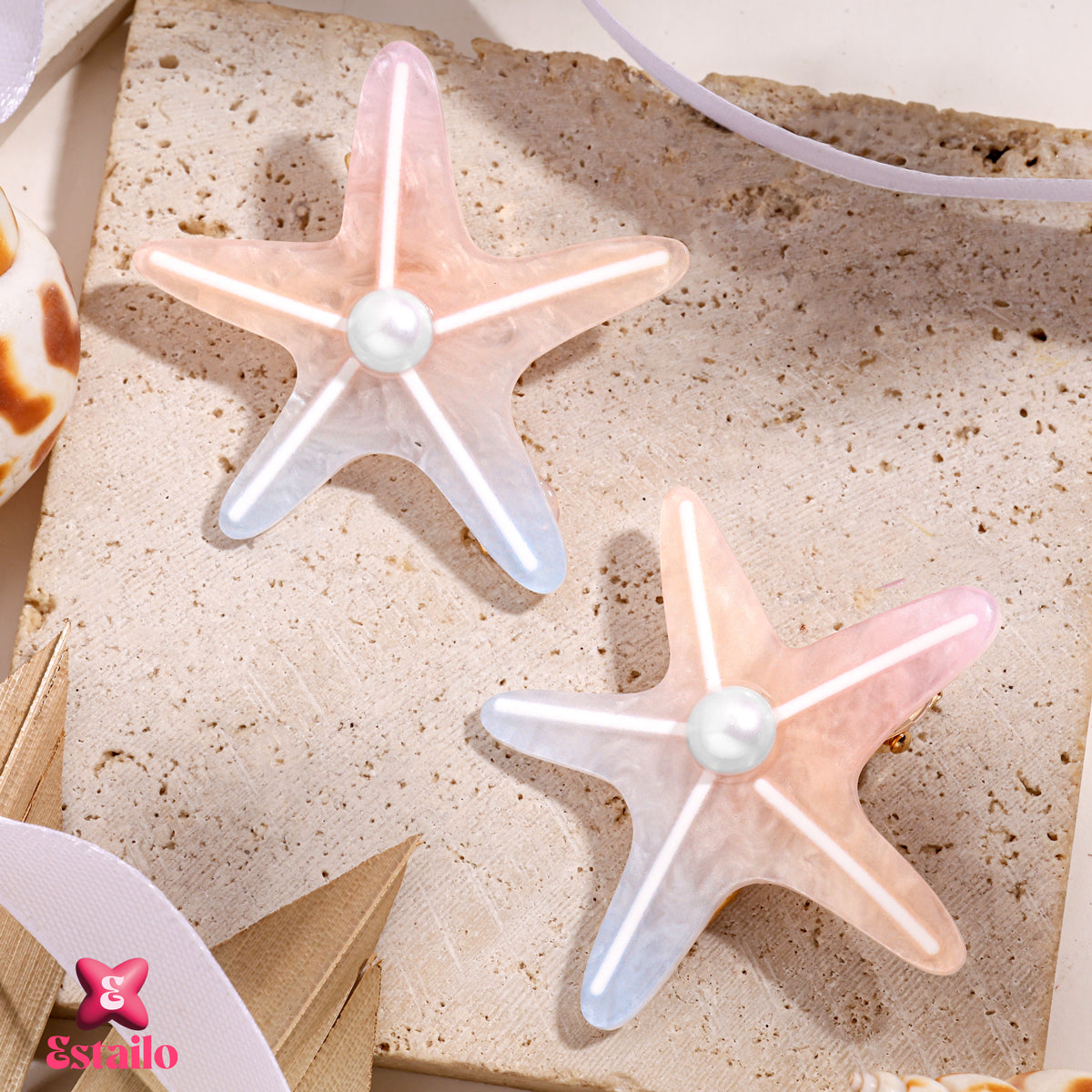 Dreamy Starfish Clips