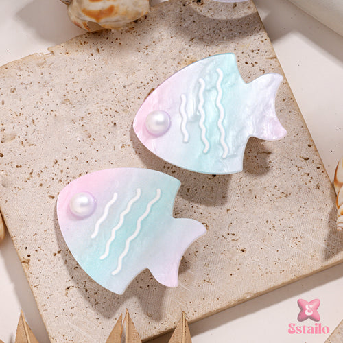 Whimsical Fish Hair Clips