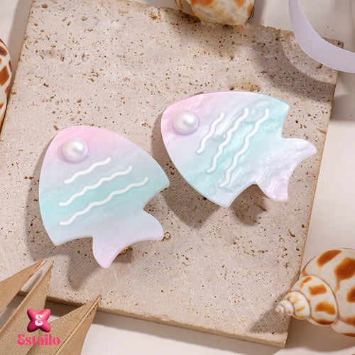 Whimsical Fish Hair Clips