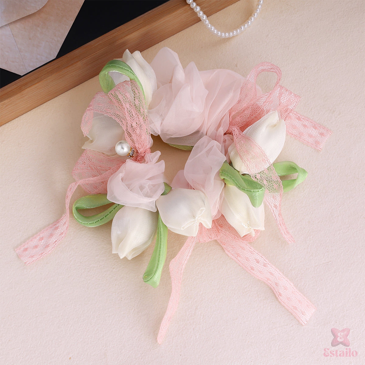 Seraphina Blossom Hair Tie
