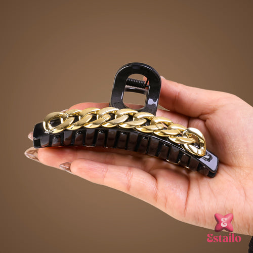 Chained Black Hair Clutcher