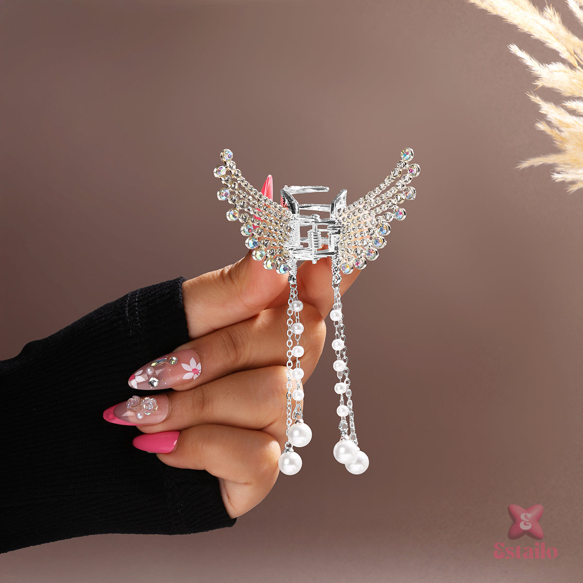 Butterfly Hair Claw Clip