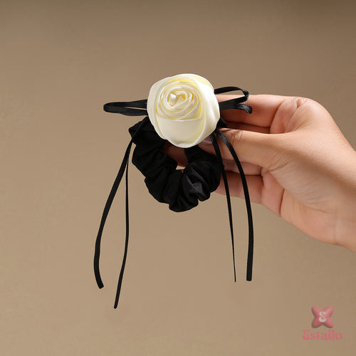 Enchanted Rose Hair Tie