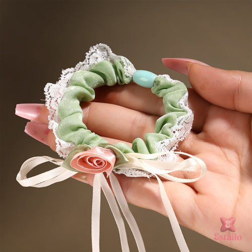 Delicate Floral Hair Tie