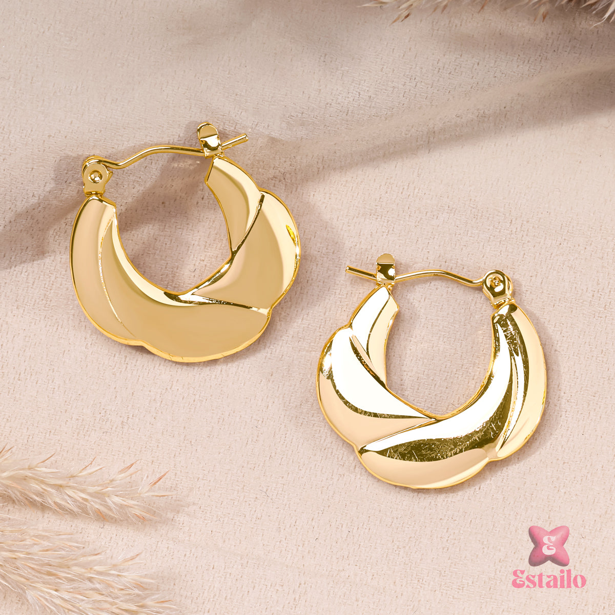 Eternal Shine Hoops Earrings