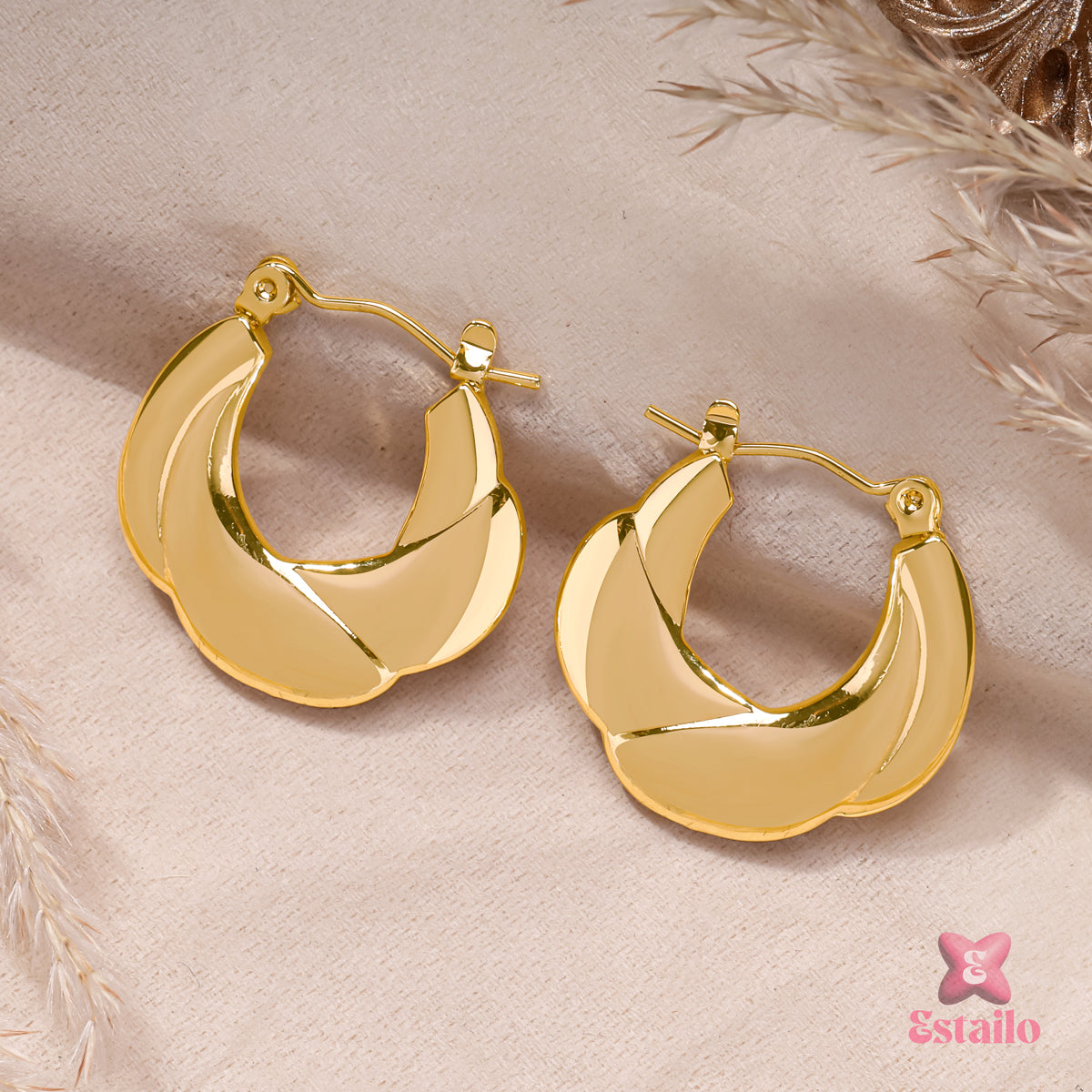 Eternal Shine Hoops Earrings