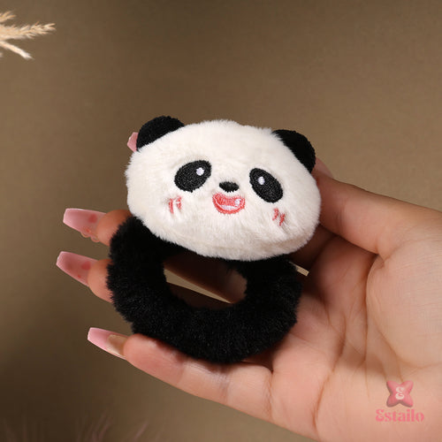 Panda Plushie Hair Tie