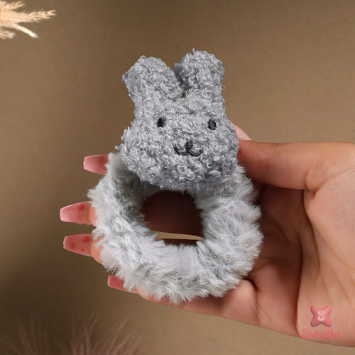 Fuzzy Rabbit Hair Tie
