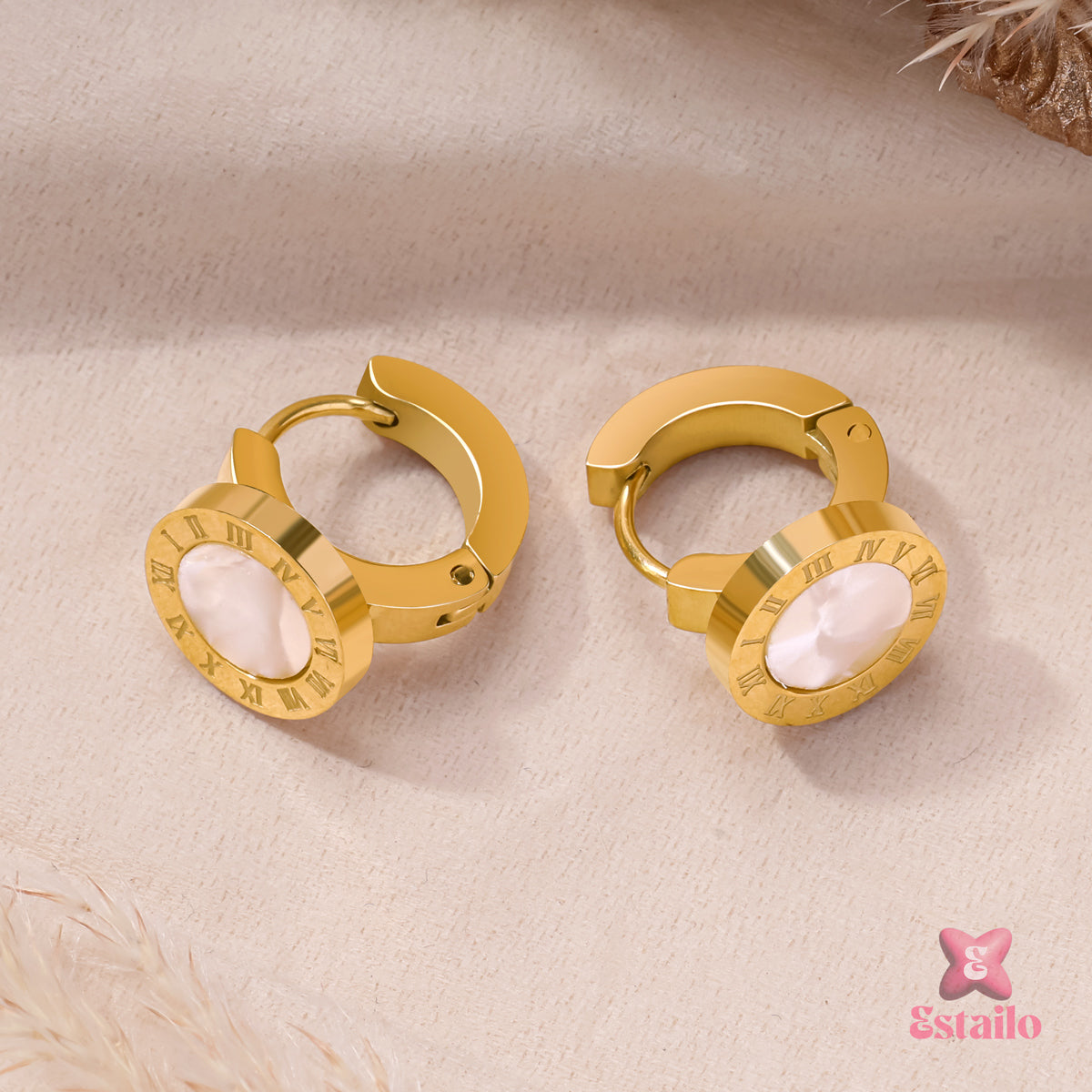 Chronos Hoops Earrings