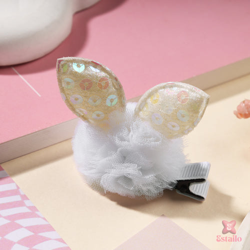 Sparkle Bunny Hair Clip