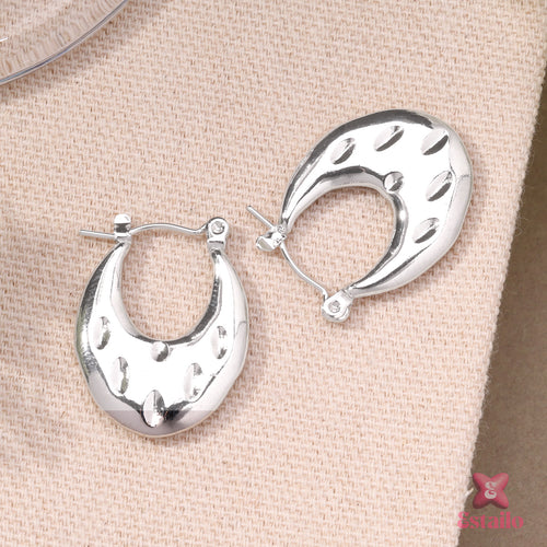 Modern Maven Hoops Earrings