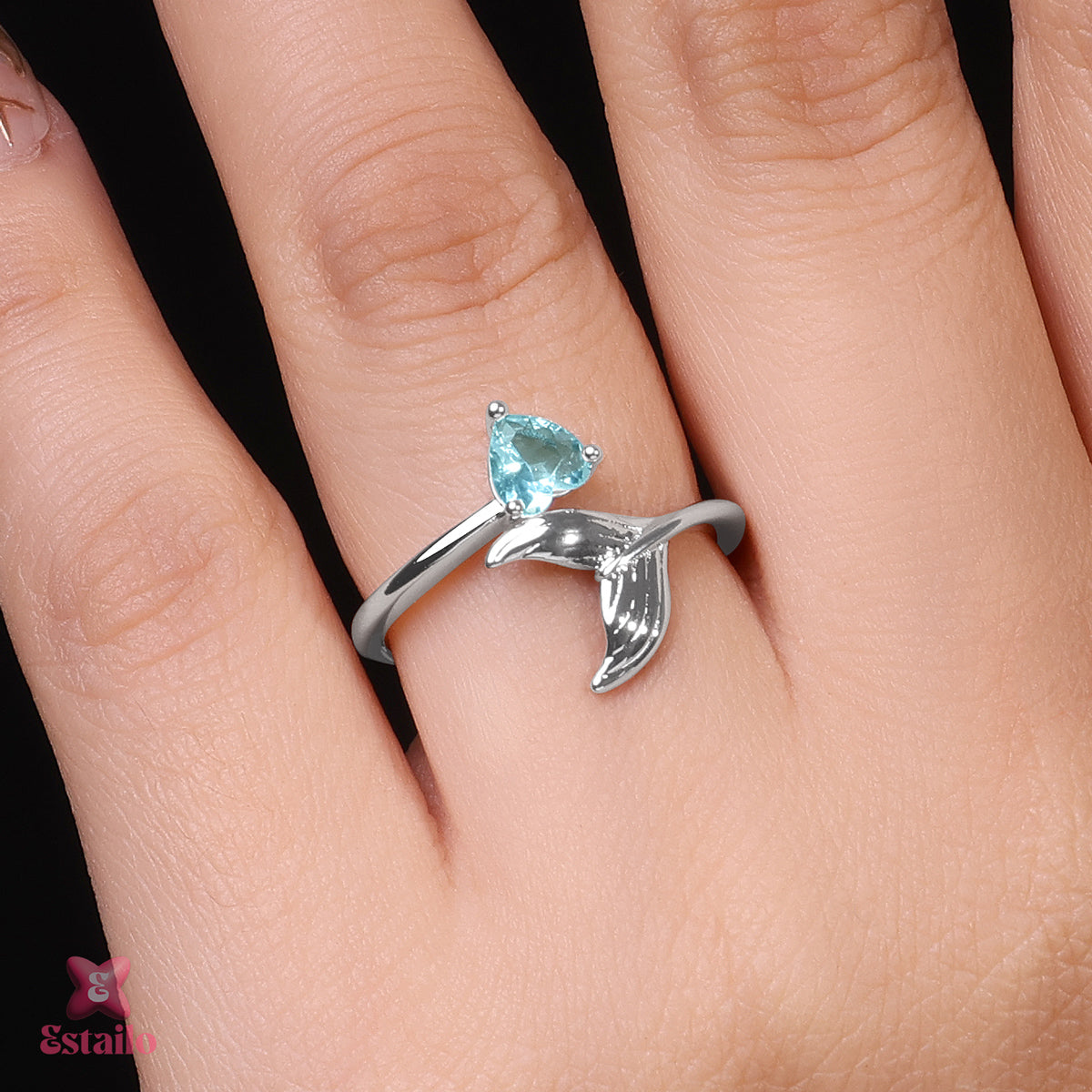 Ocean Heart Enchantment Ring