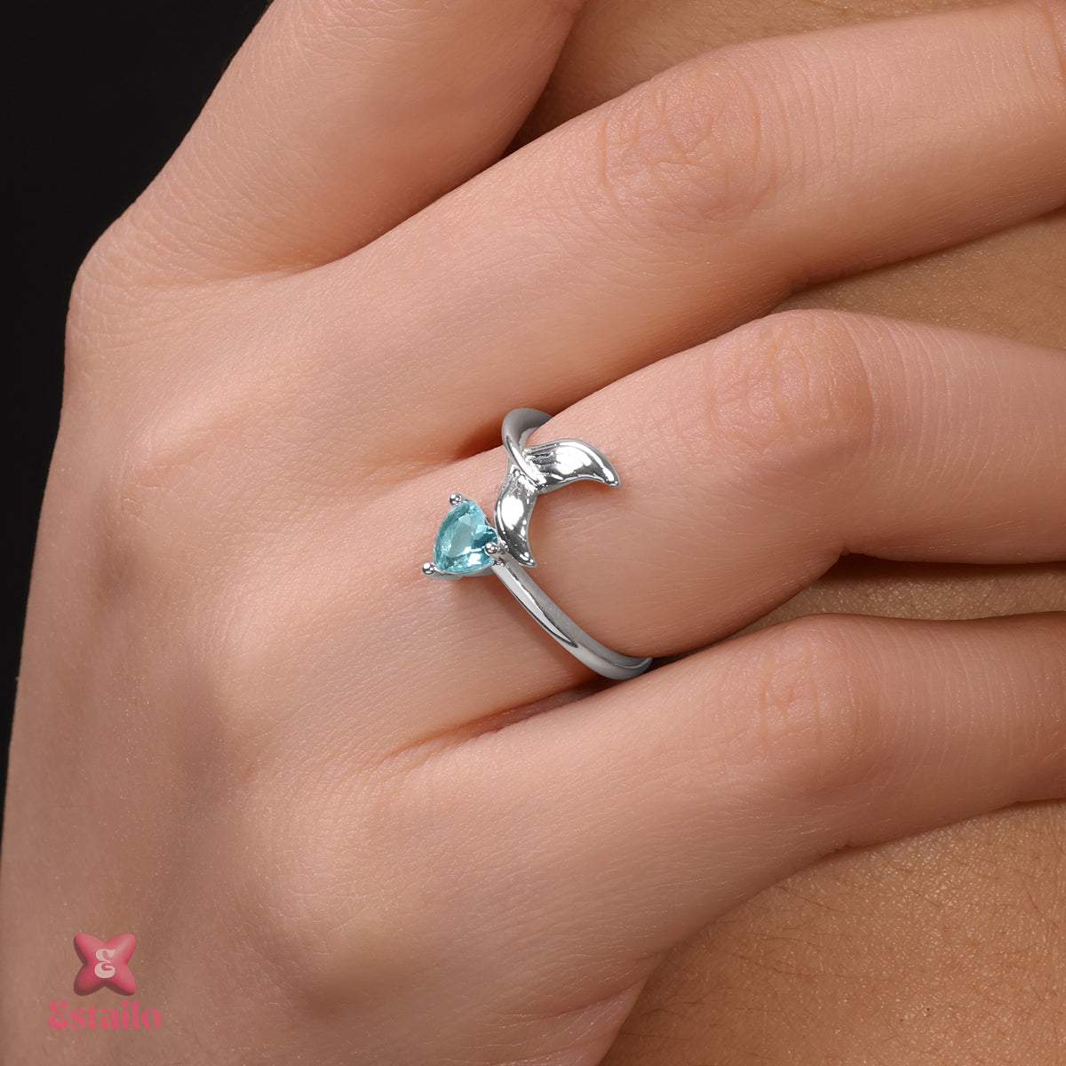 Ocean Heart Enchantment Ring