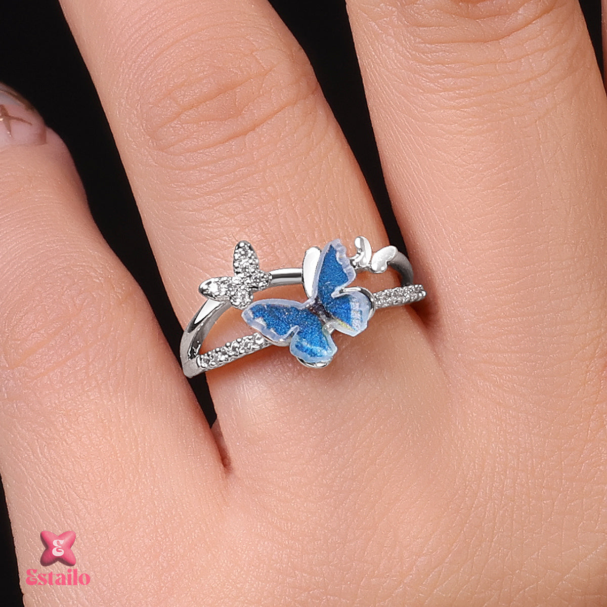 Lumina Butterfly Ring