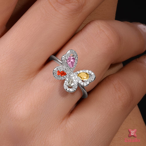 Prism Butterfly Ring