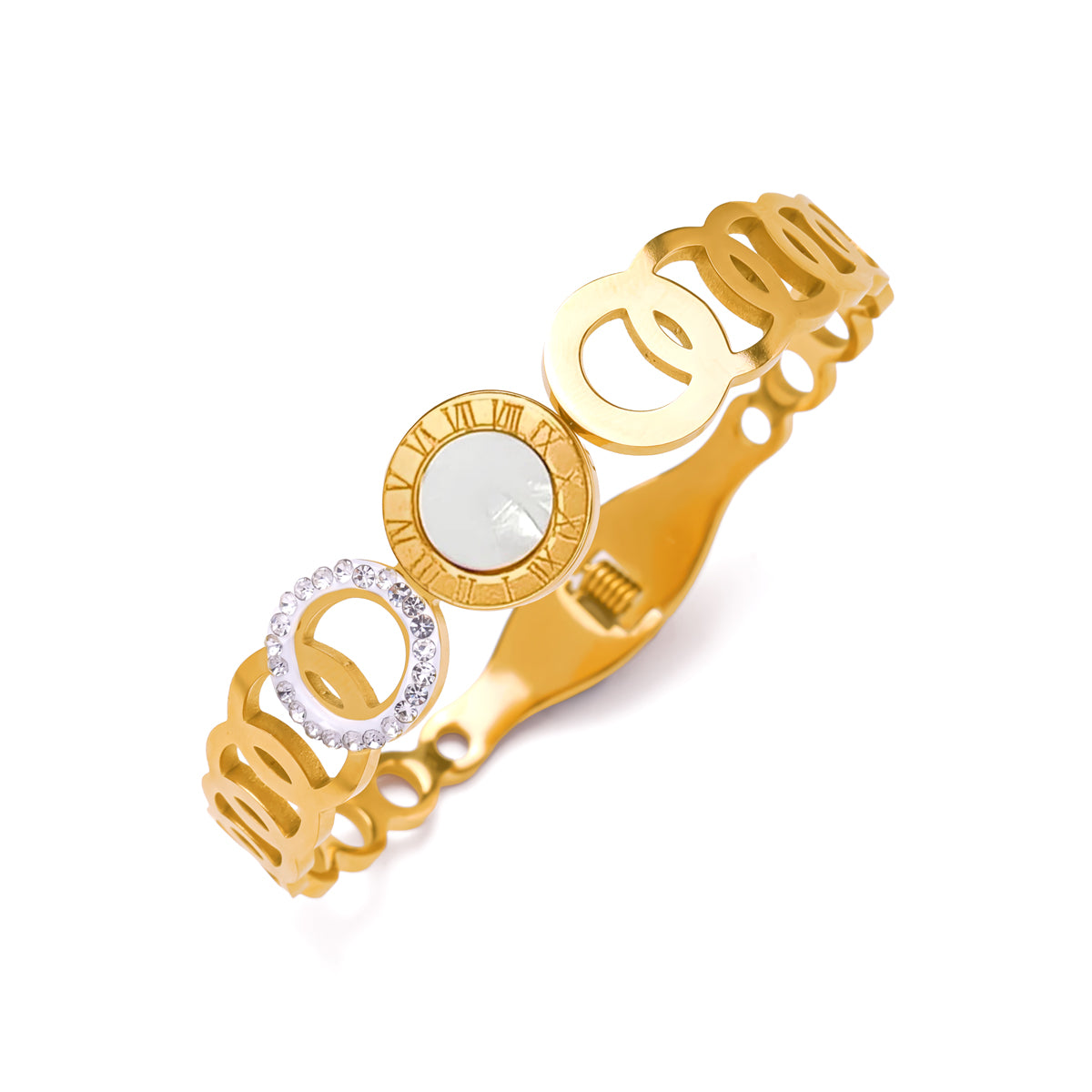Majestic Roman Cuff Bracelet