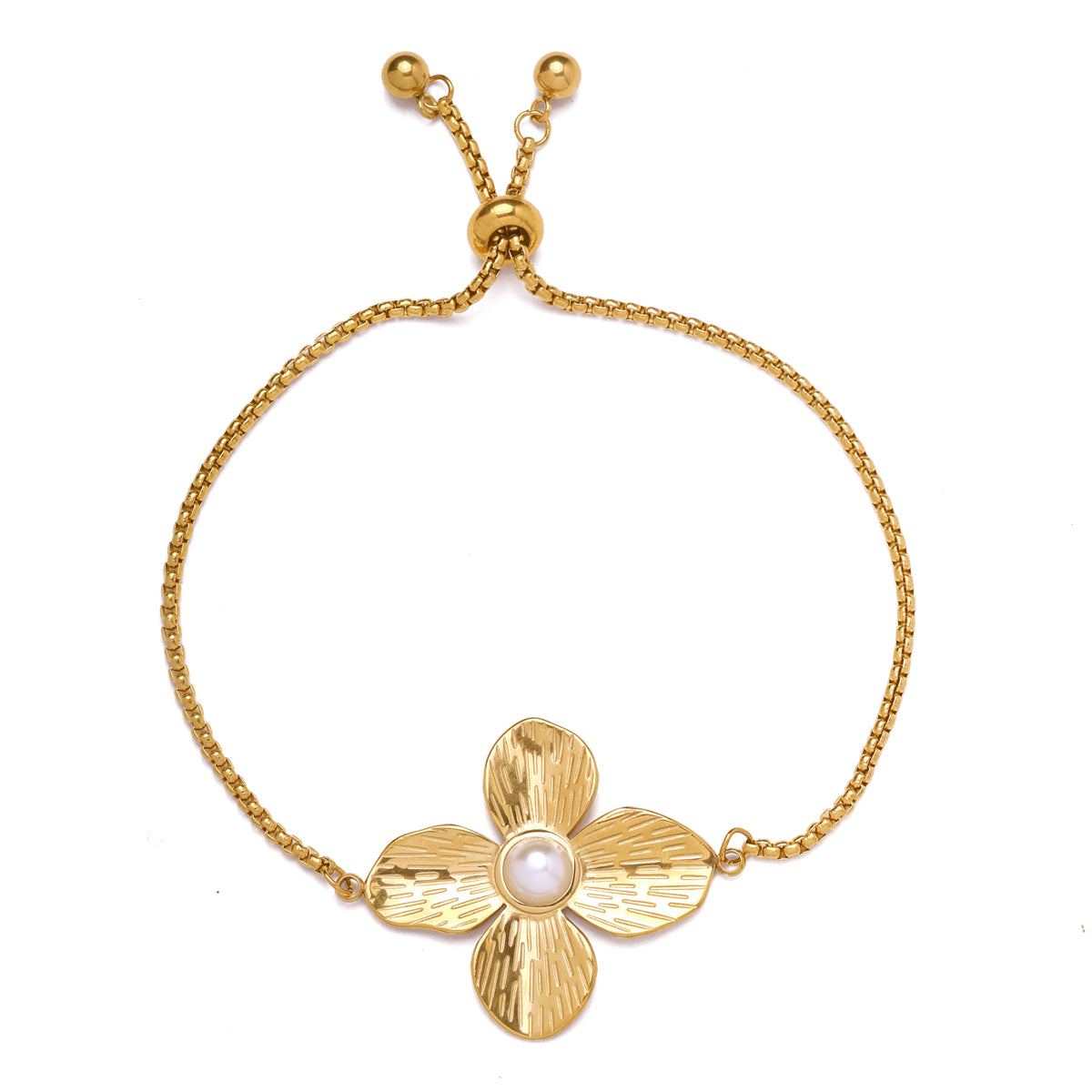Dewdrop Flower Bracelet