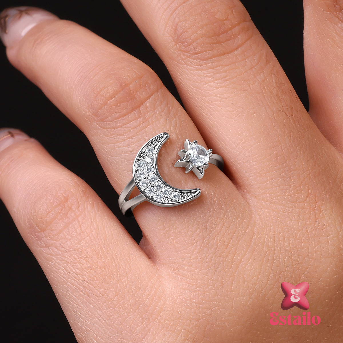 Night Sky Whisper Ring