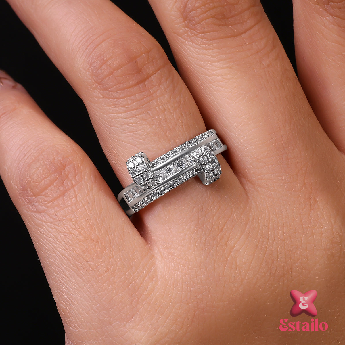 The Arctic Allure Ring