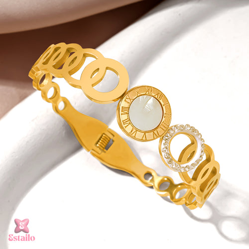 Majestic Roman Cuff Bracelet