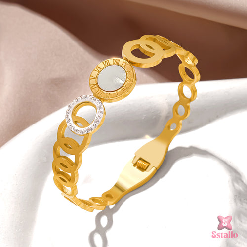 Majestic Roman Cuff Bracelet