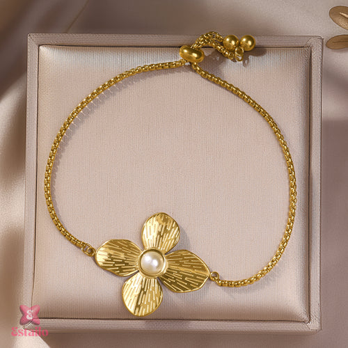 Dewdrop Flower Bracelet