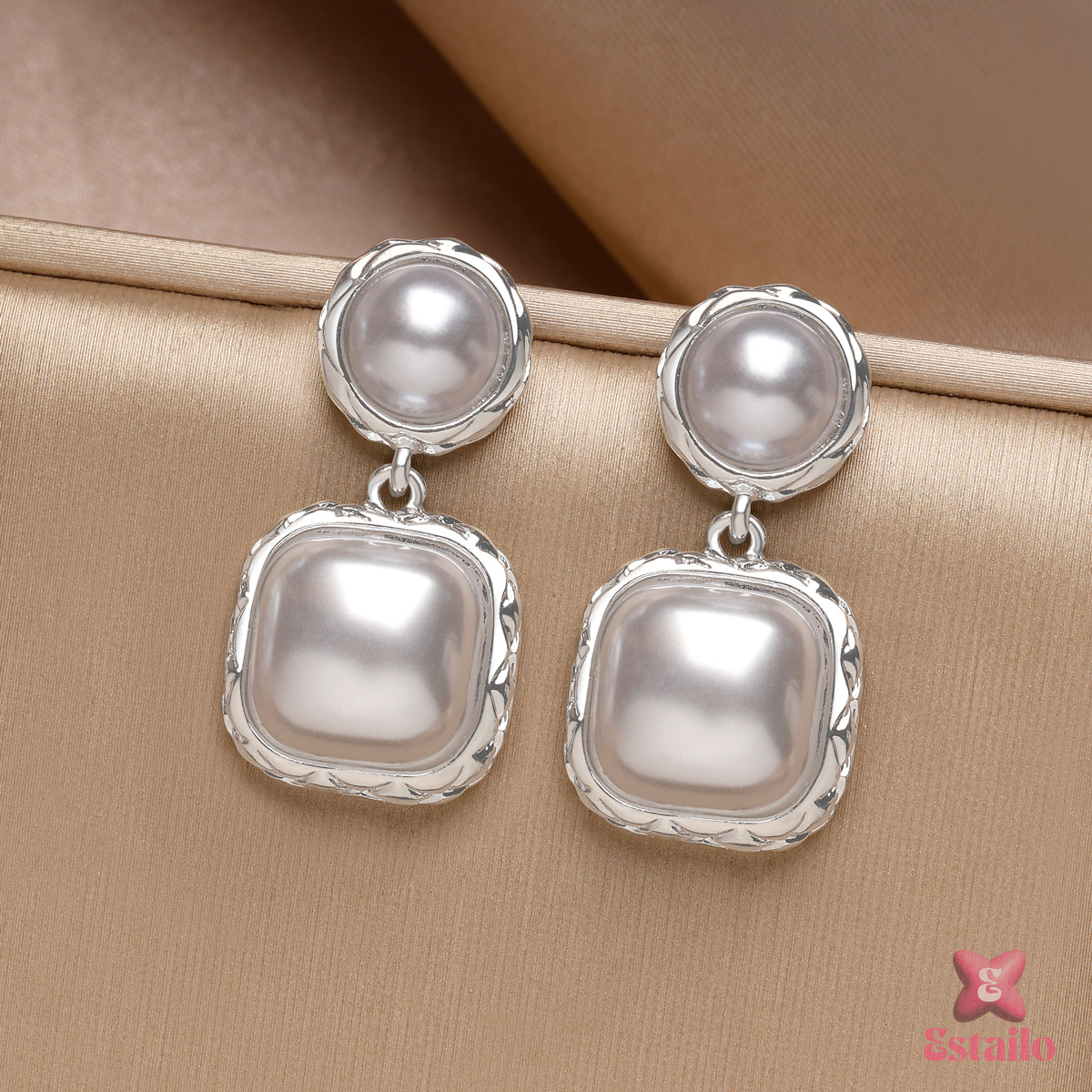 Heirloom Pearl Charms Earrings