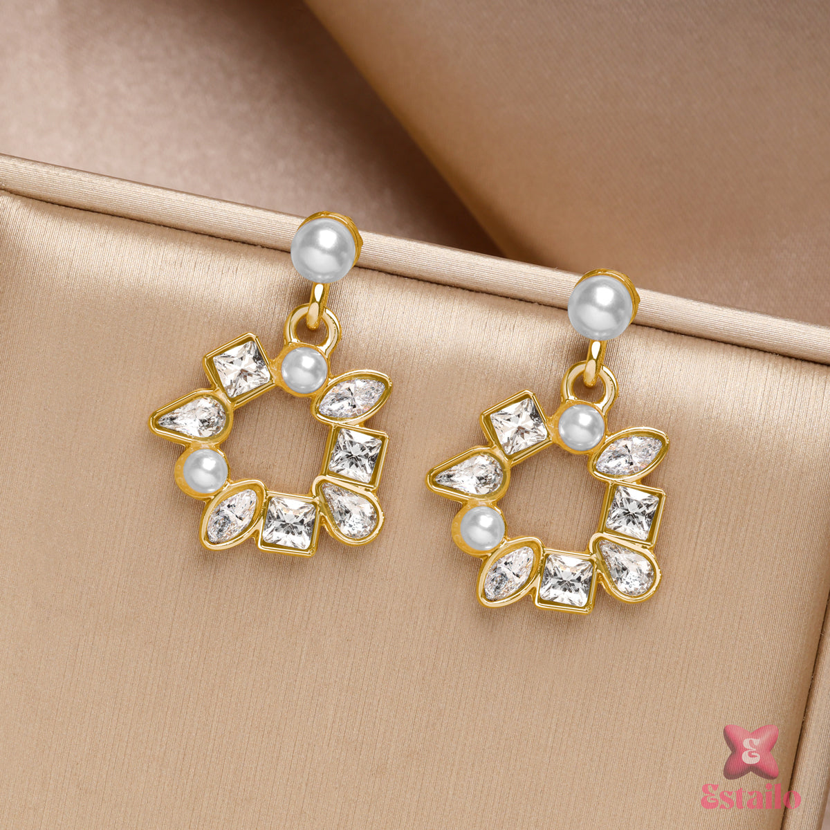 Opulent Oyster Pearl Earring