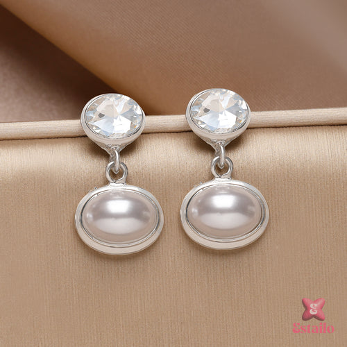 Dewdrop Pearl Dangles Earring