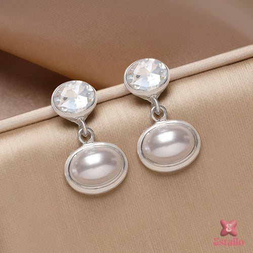 Dewdrop Pearl Dangles Earring