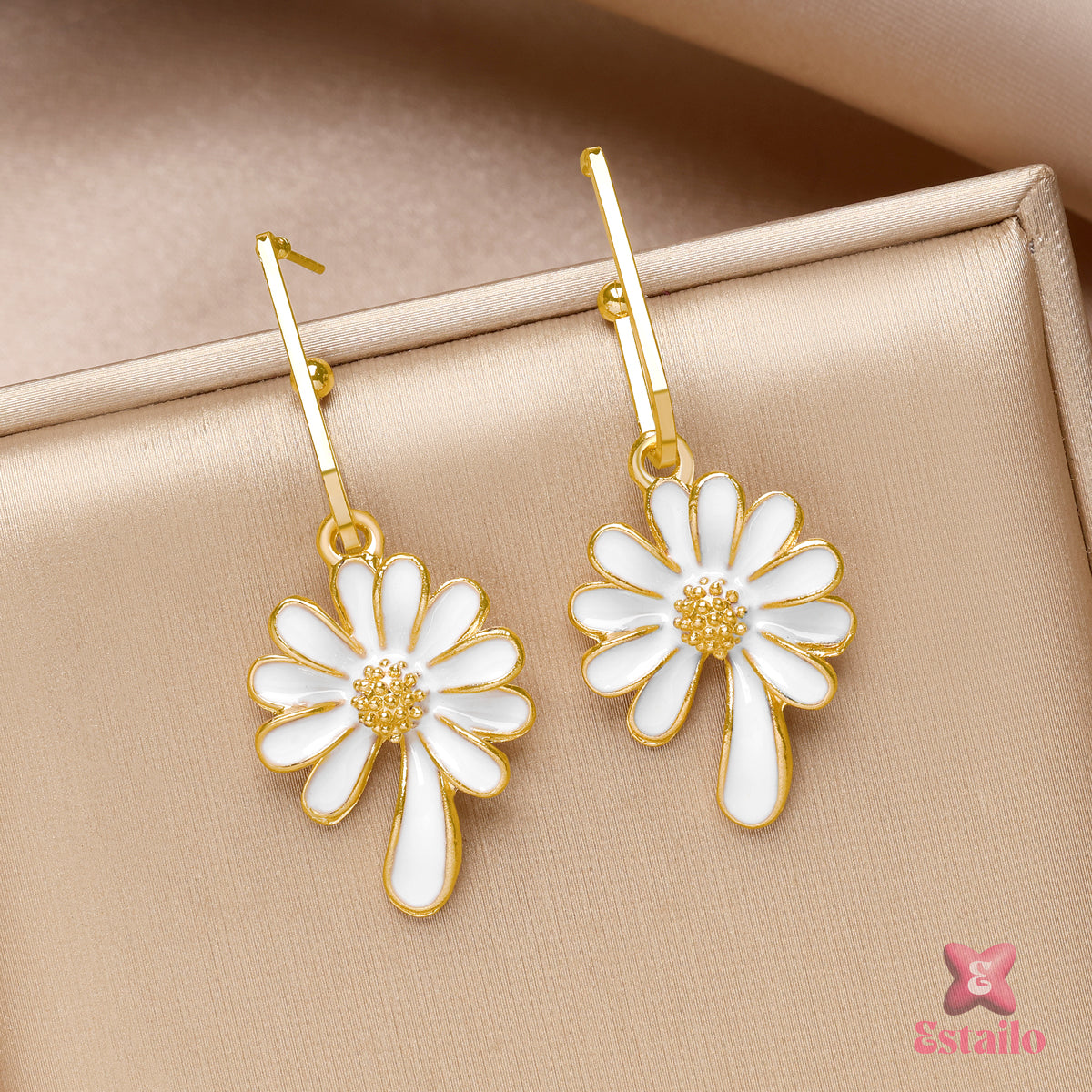 Daisy Drop Earrings