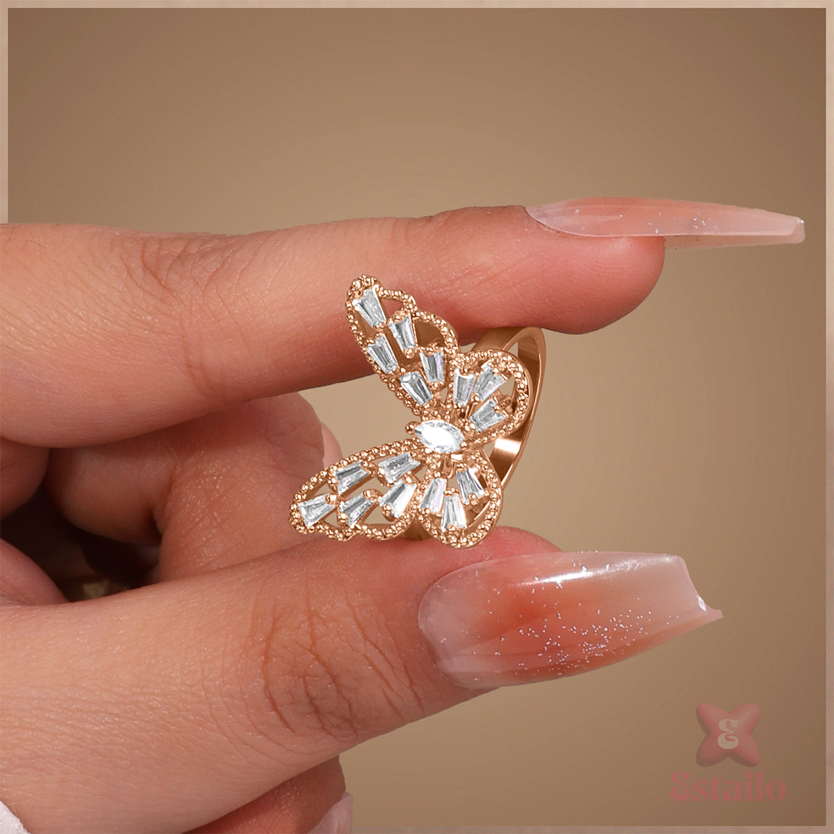 Dreamy Butterfly Ring