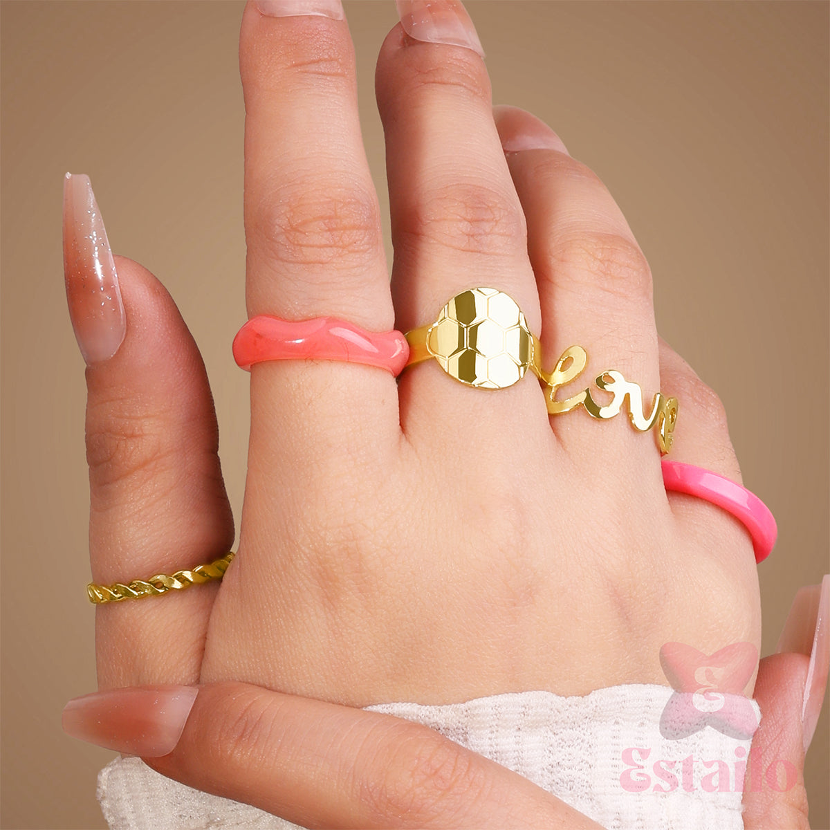 Dazzle Delights Rings Set