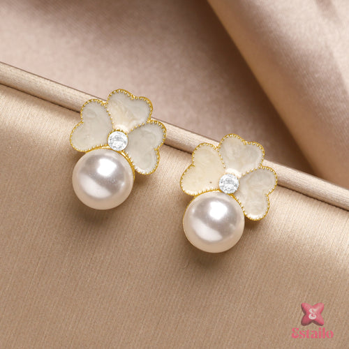 Sparkling Daisy Earring