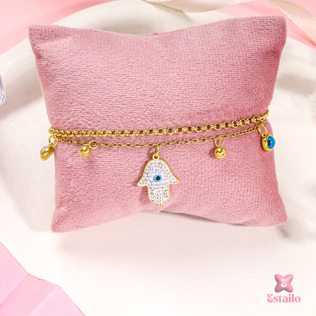 Celestial Eyelet Bracelet