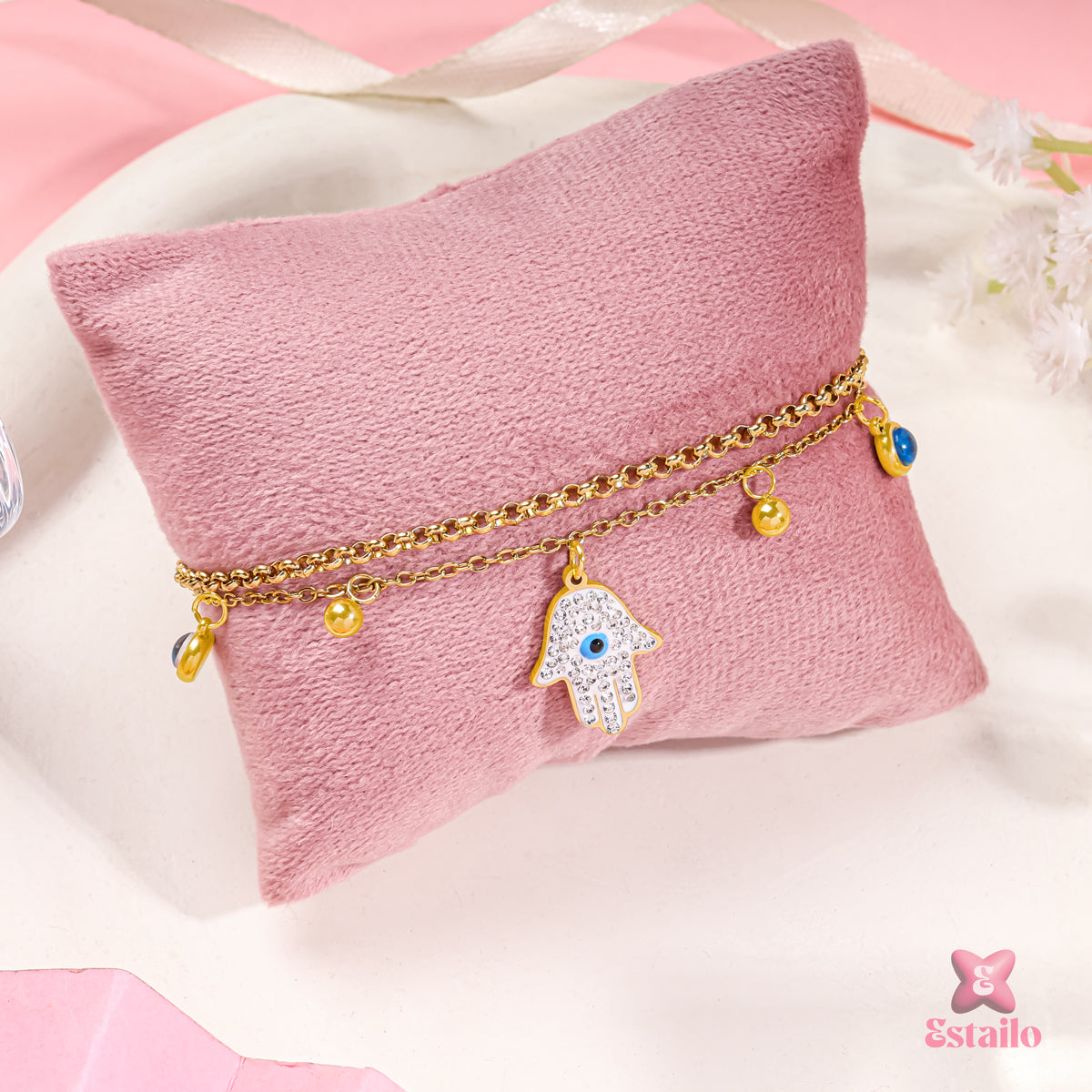 Celestial Eyelet Bracelet