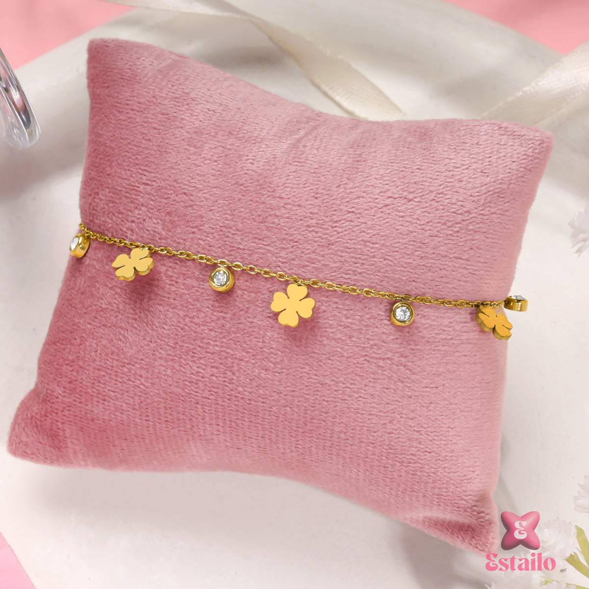 Four-Leaf Fortune Bracelet