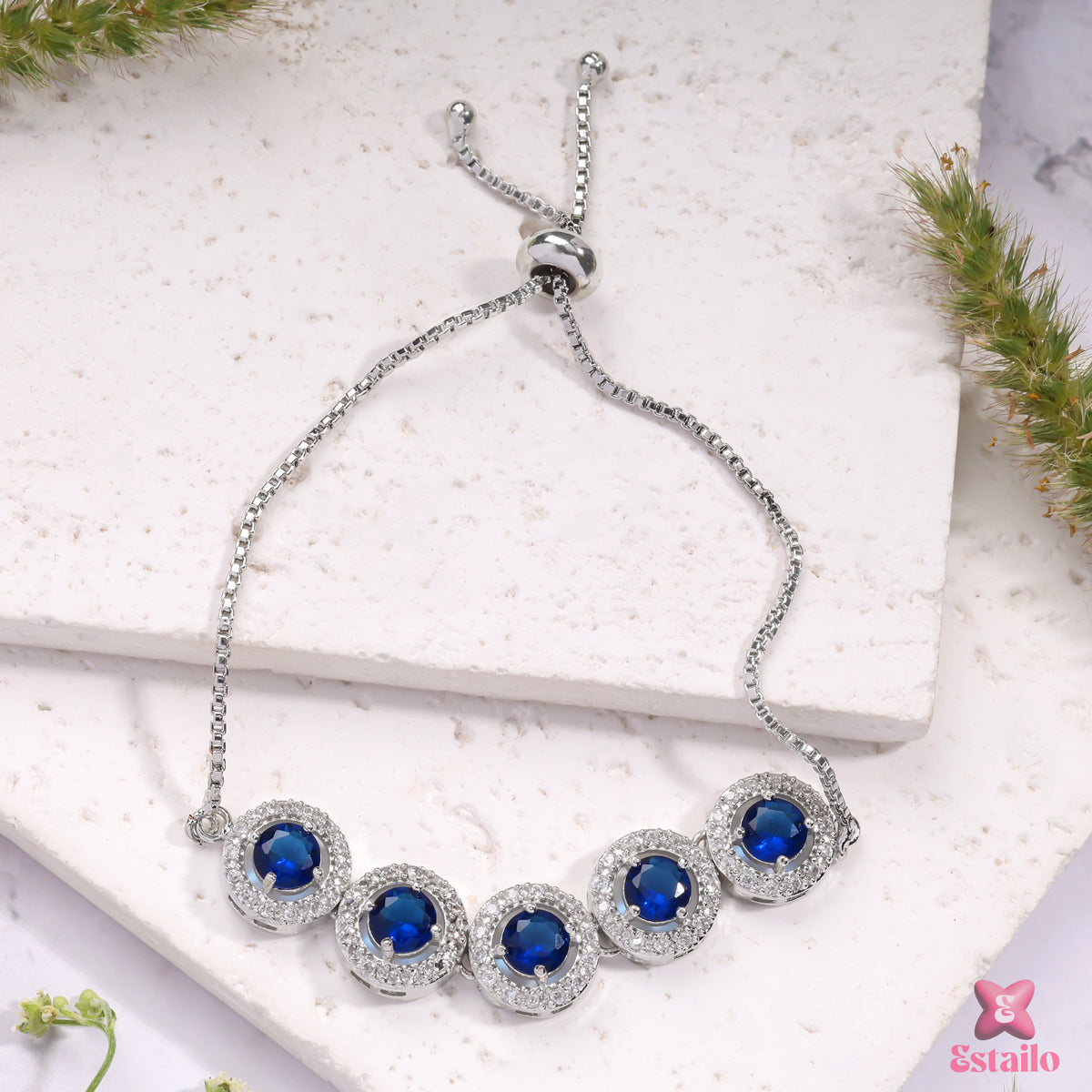 Ocean's Glimmer Bracelet