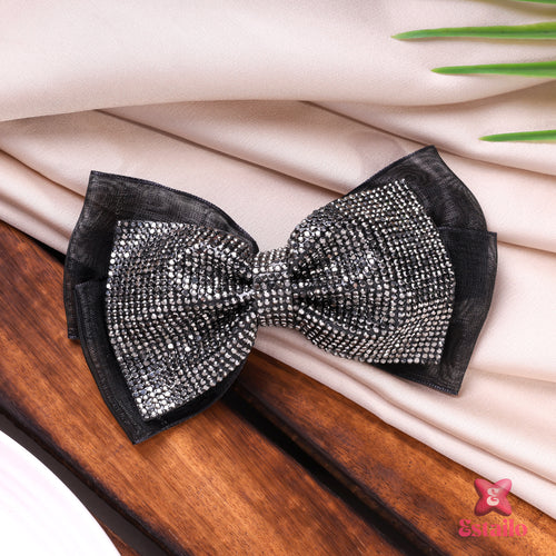 Organza Midnight Sparkle Clip