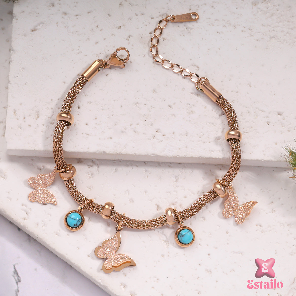 Turquoise Flutter Bracelet