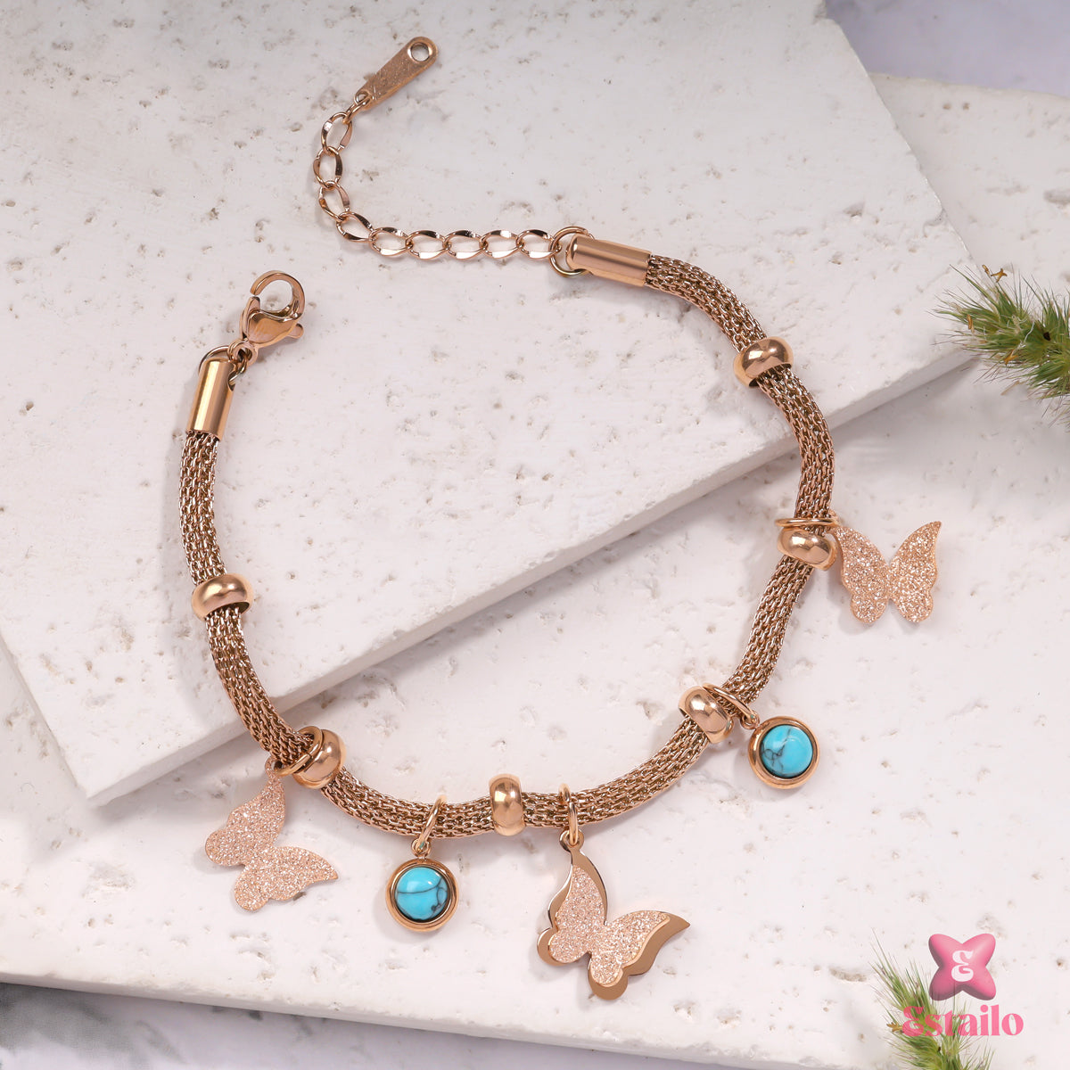 Turquoise Flutter Bracelet