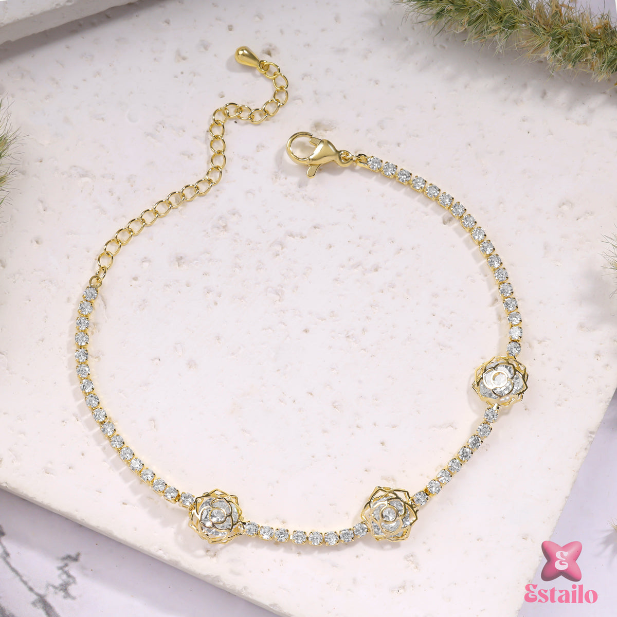 Rose Bloom Bracelet