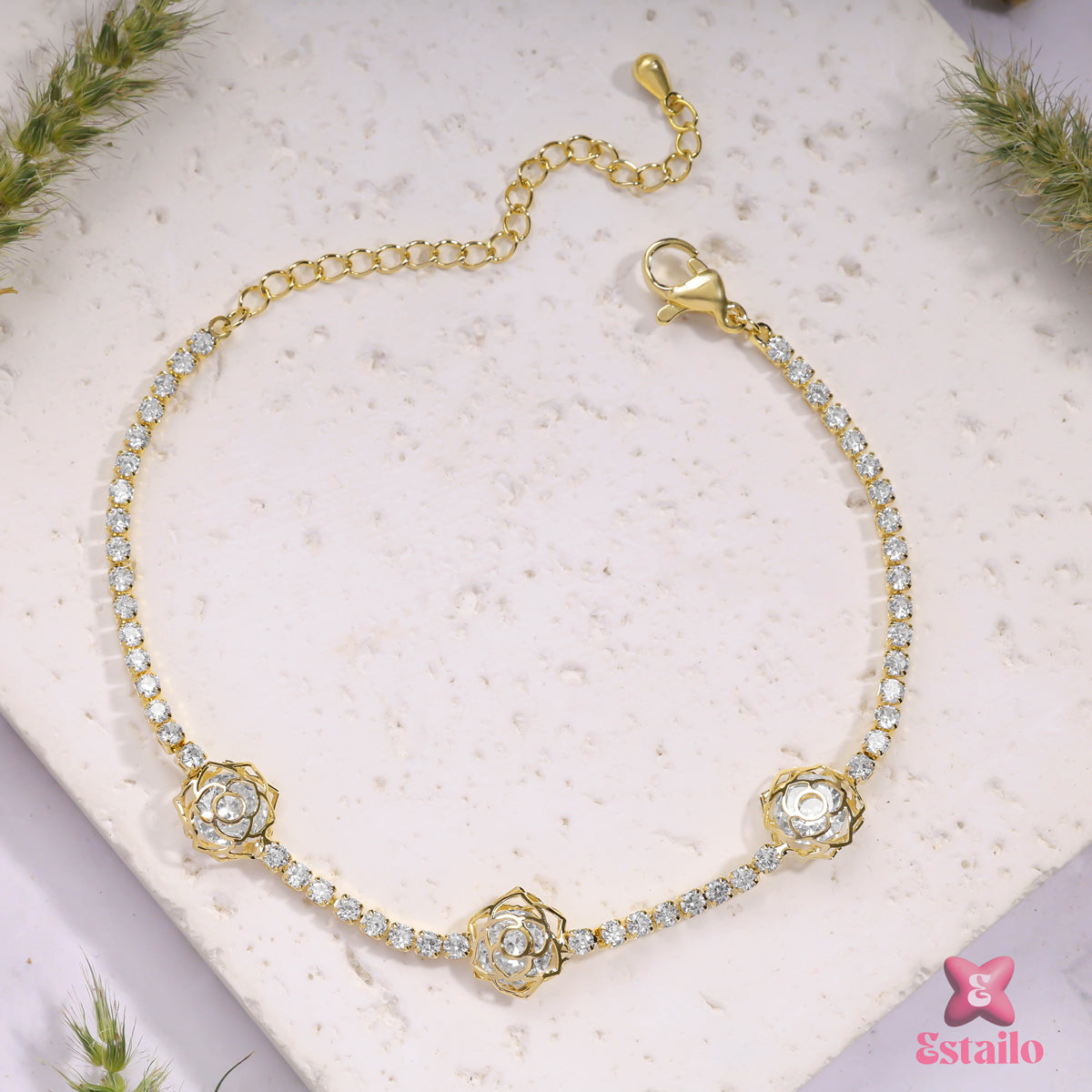 Rose Bloom Bracelet