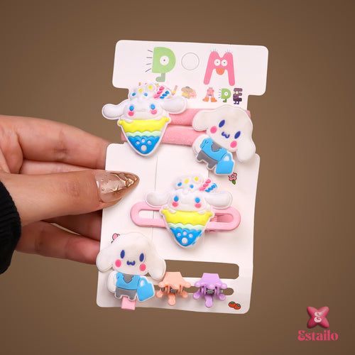 Bunny Bliss Hair Clip Set